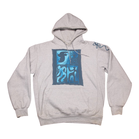 Upcycled Graphic Hoodie (L)