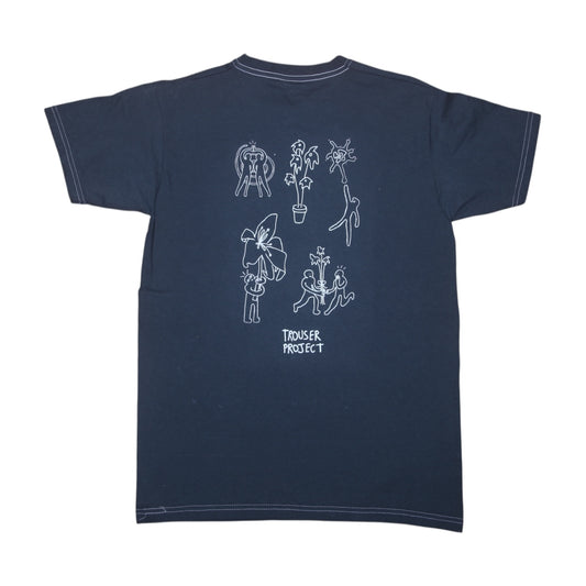 Upcycled Graphic Screenprint T-Shirt (S)