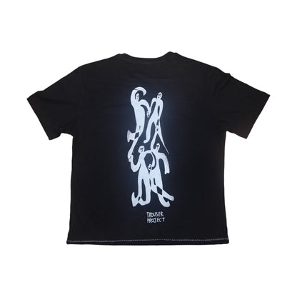Upcycled Preloved Graphic Screenprint T-Shirt (S)