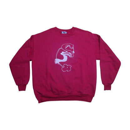 Screenprint Graphic Pullover Jumper (L)
