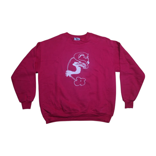 Screenprint Graphic Pullover Jumper (L)