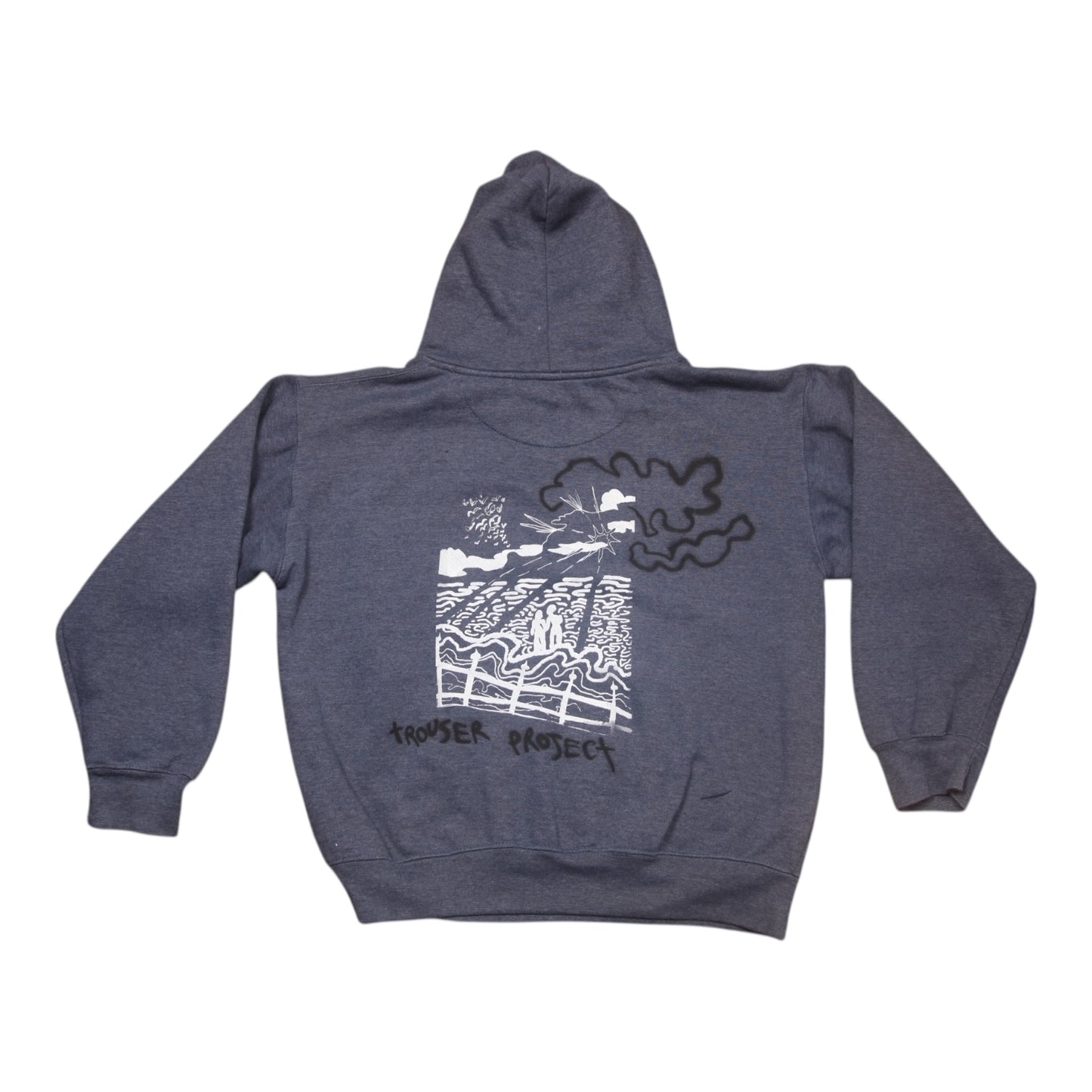 Upcycled Graphic Hoodie (M)