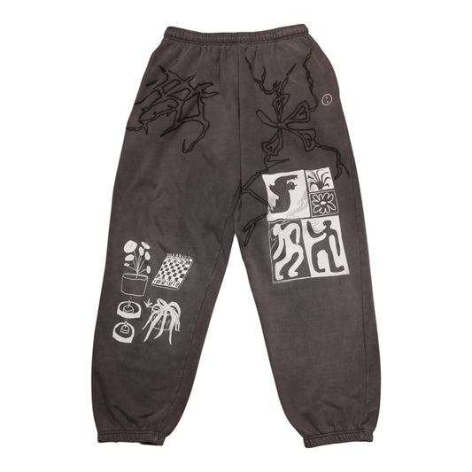 Grey Upcycled Trackies (XL)