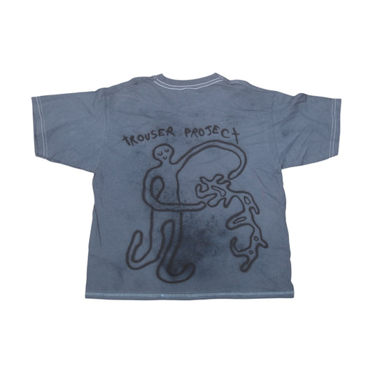 Screenprint Upcycled Graphic Short Sleeve T-Shirt (S)