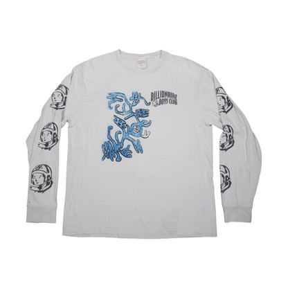 Sustainable Upcycled Graphic Screenprint T-Shirt (L)
