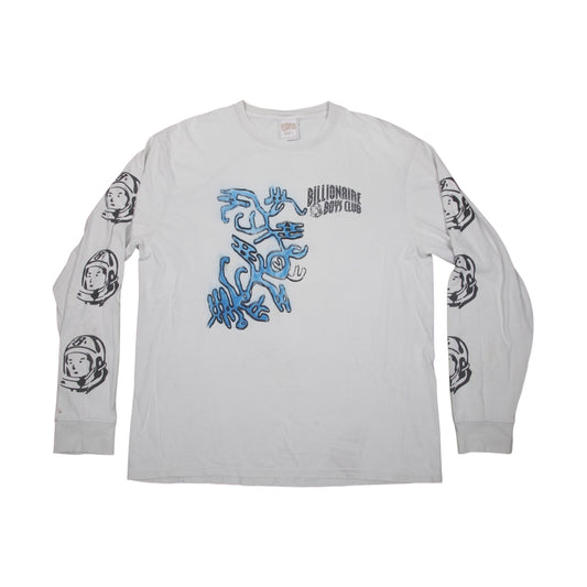 Sustainable Upcycled Graphic Screenprint T-Shirt (L)