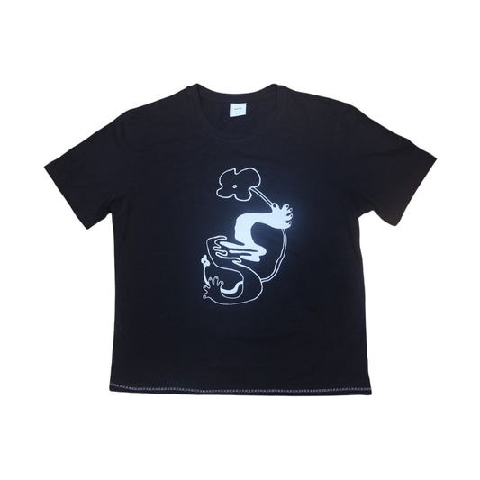 Upcycled Preloved Graphic Screenprint T-Shirt (S)