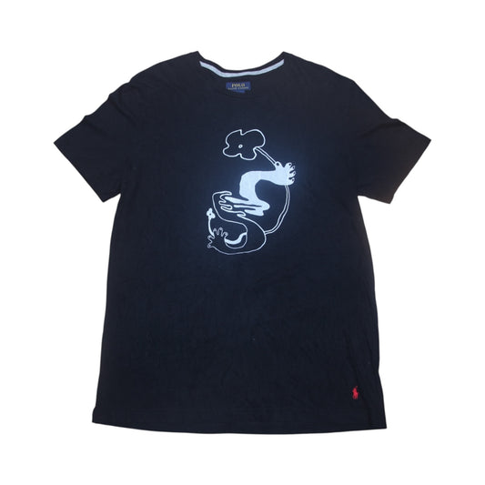 Upcycled Preloved Graphic Screenprint T-Shirt (L)