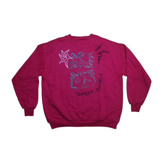 Screenprint Graphic Pullover Jumper (L)