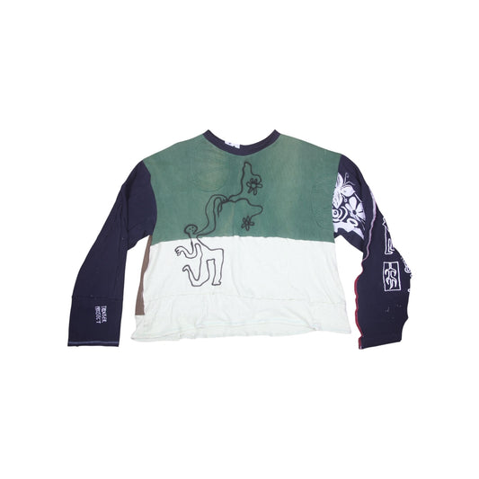 Handmade Long Sleeve Jumper Graphic Designs (XL)
