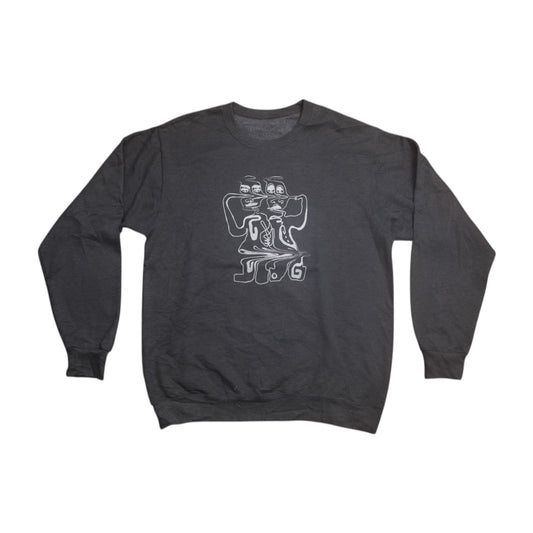 Screenprint Graphic Pullover Jumper (M)