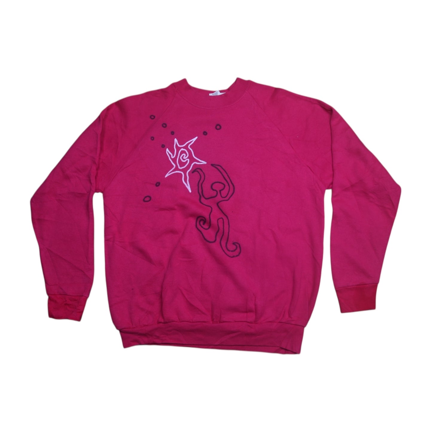 Screenprint Graphic Pullover Jumper (M)