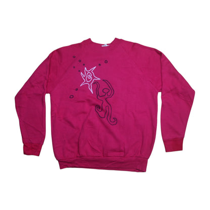 Screenprint Graphic Pullover Jumper (M)