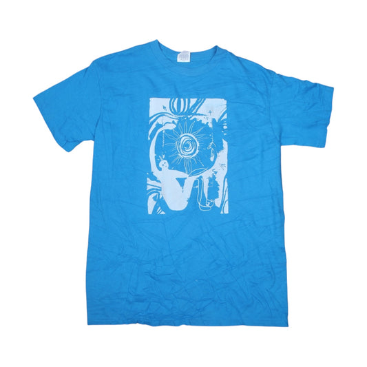 Upcycled Graphic Screenprint T-Shirt (M)