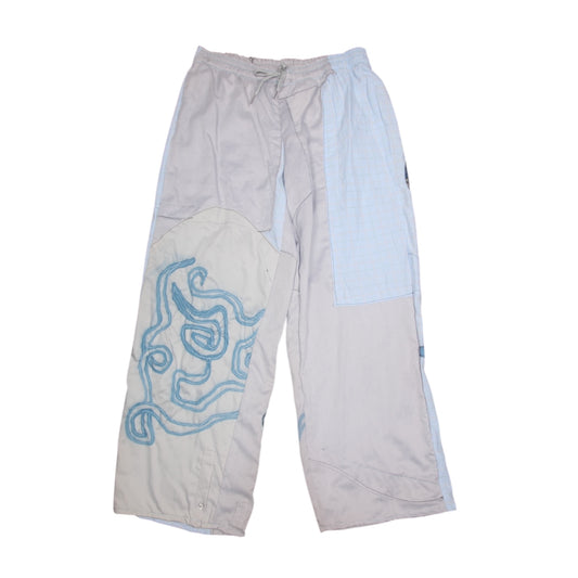 Handmade Appliqué Dragon Trousers (M)