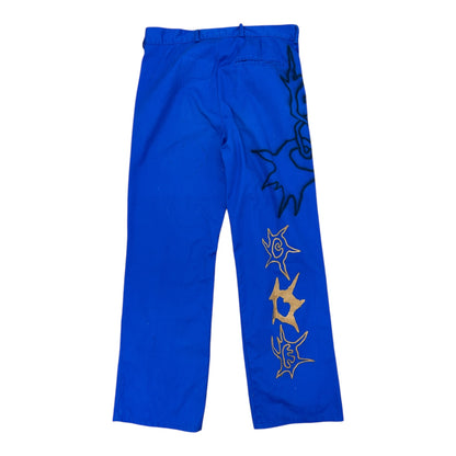 Upcycled Blue Worker Trousers (W32)