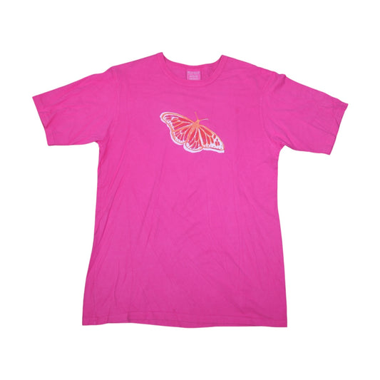 Screenprint Upcycled Graphic Short Sleeve T-Shirt (M)