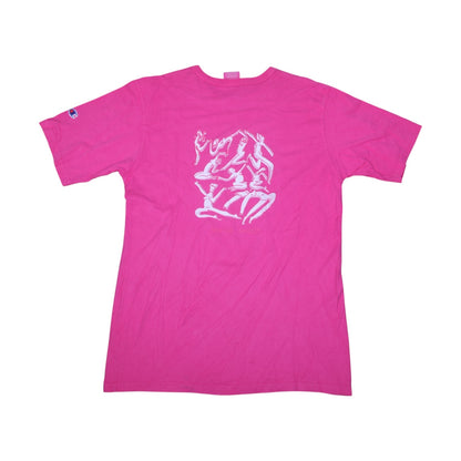 Screenprint Upcycled Graphic Short Sleeve T-Shirt (M)