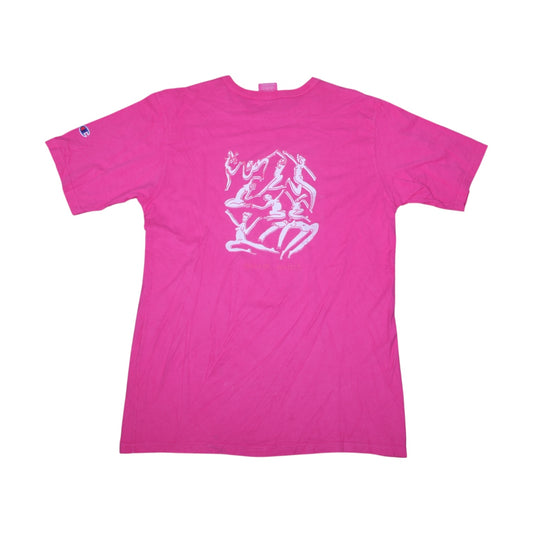 Screenprint Upcycled Graphic Short Sleeve T-Shirt (M)