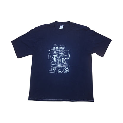 Upcycled Preloved Graphic Screenprint T-Shirt (M)