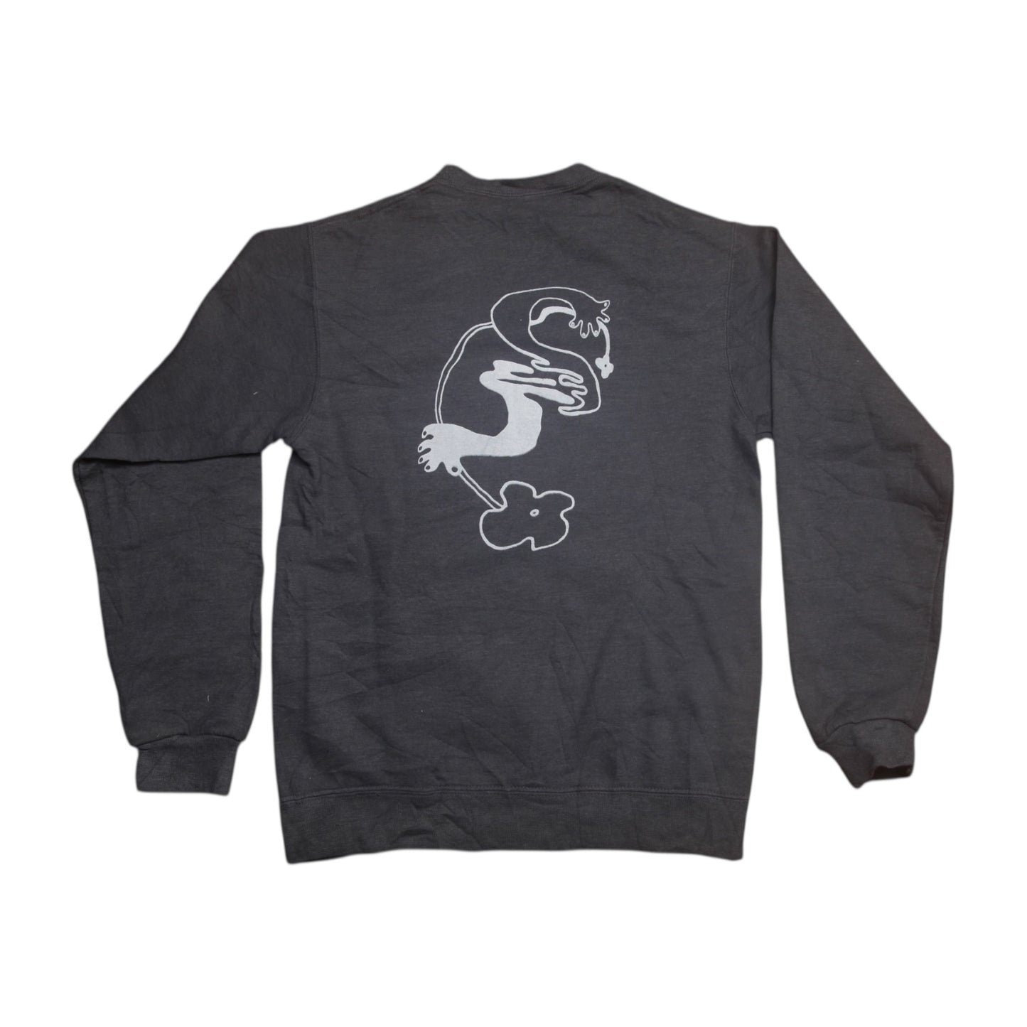 Screenprint Graphic Pullover Jumper (S)