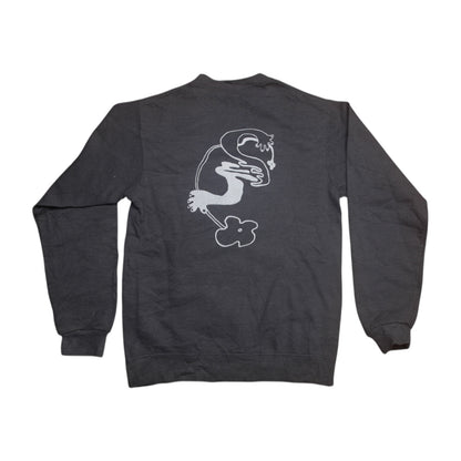 Screenprint Graphic Pullover Jumper (S)