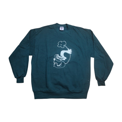 Screenprint Graphic Pullover Jumper (M)