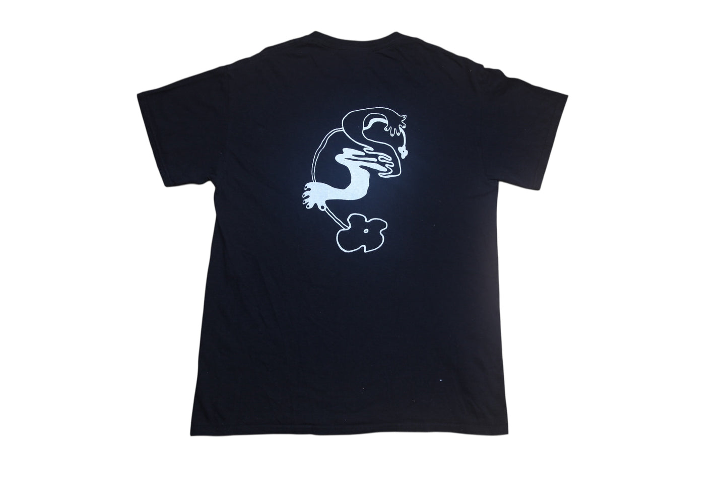 Graphic Screenprint Upcycled T-Shirt (M)