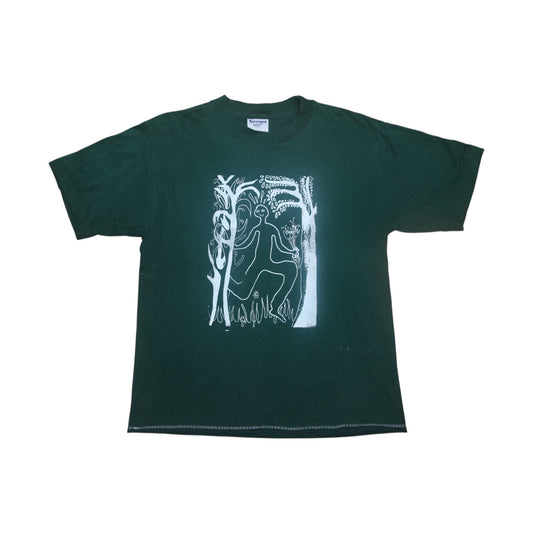 Upcycled Preloved Graphic Screenprint T-Shirt (M)