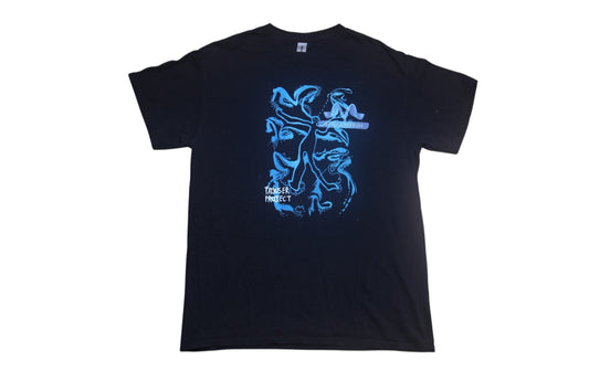 Graphic Screenprint Upcycled T-Shirt (M)