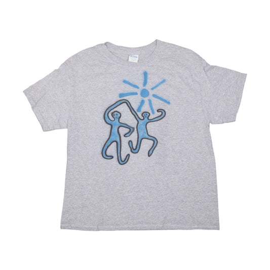 Screenprint Upcycled Graphic Short Sleeve T-Shirt (S)