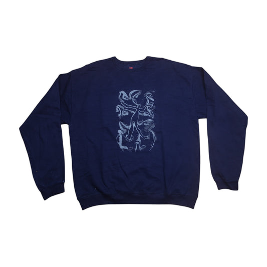 Screenprint Graphic Pullover Jumper (L)