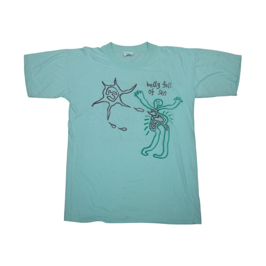 Upcycled Preloved Graphic Screenprint T-Shirt (M)