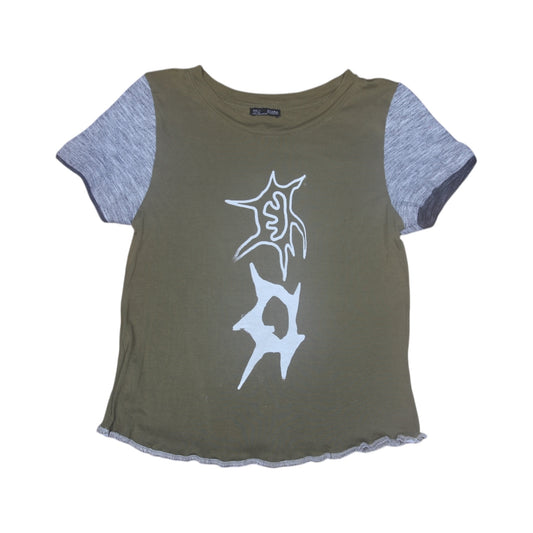 Short Sleeve Baby Tee Upcycled