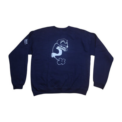 Screenprint Graphic Pullover Jumper (L)