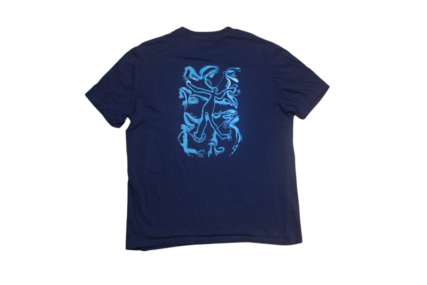 Graphic Screenprint Upcycled T-Shirt (M)