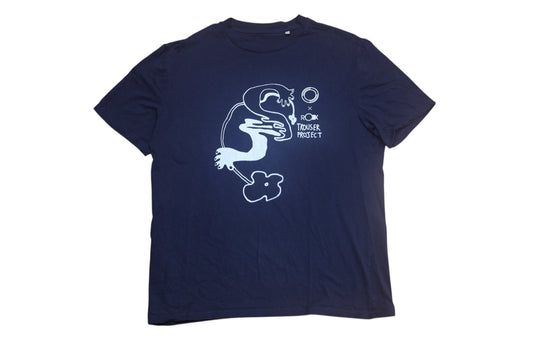 Graphic Screenprint Upcycled T-Shirt (M)