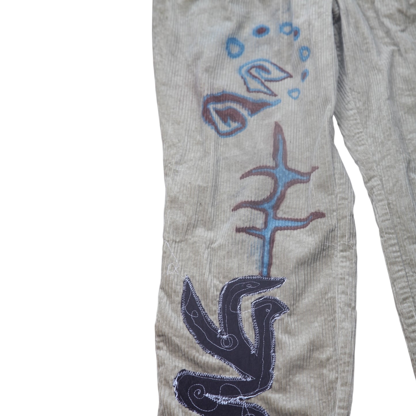 Reworked Corduroy Trousers (W38)