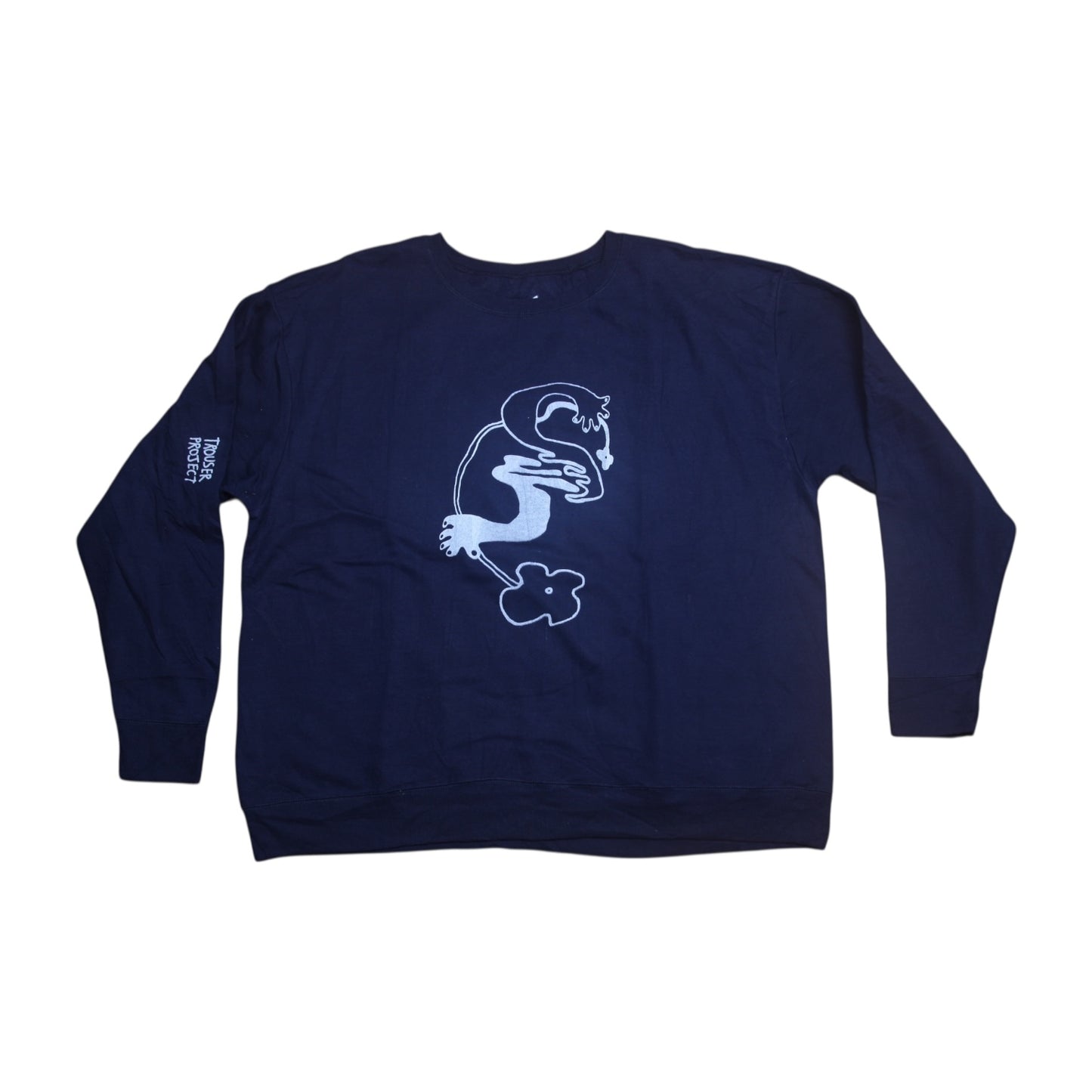 Screenprint Graphic Pullover Jumper (L)