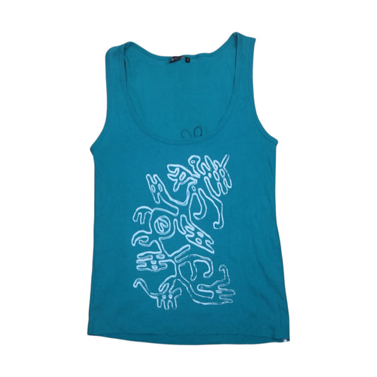 Graphic Vest Upcycled
