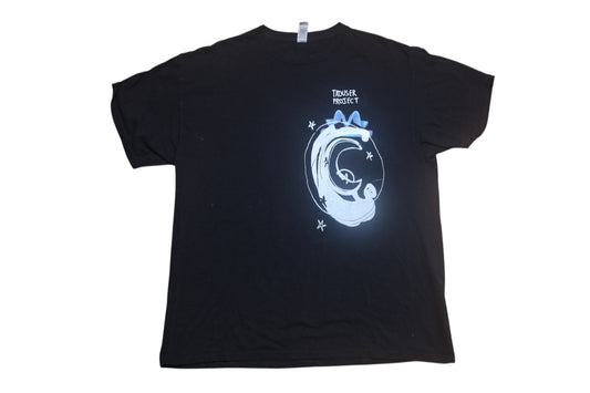 Graphic Screenprint Upcycled T-Shirt (L)