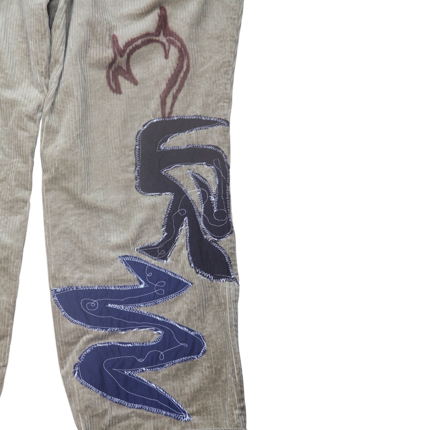 Reworked Corduroy Trousers (W38)