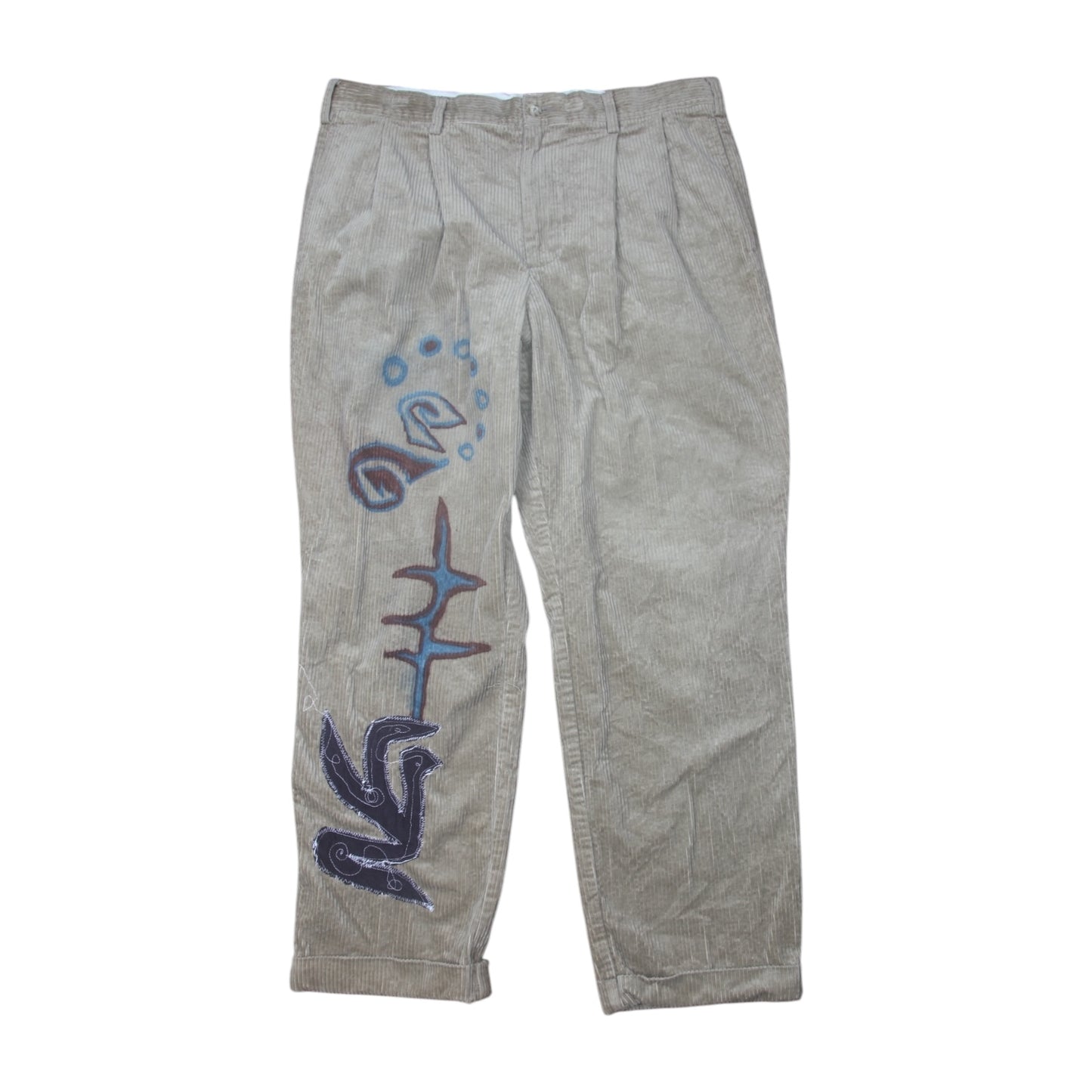 Reworked Corduroy Trousers (W38)
