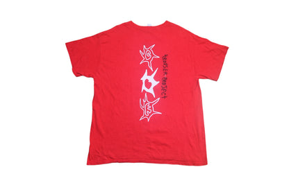 Graphic Screenprint Upcycled T-Shirt (L)