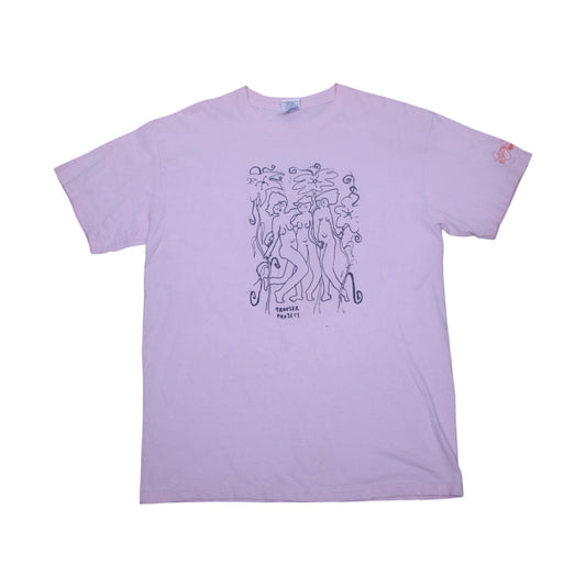 Upcycled Preloved Graphic Screenprint T-Shirt (L)