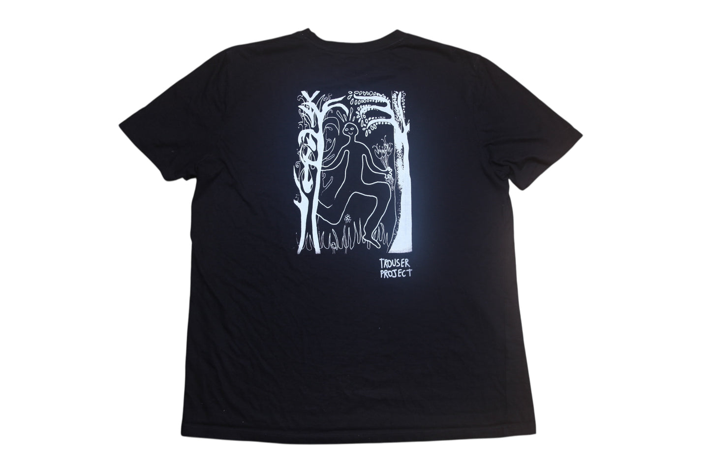 Graphic Screenprint Upcycled T-Shirt (L)