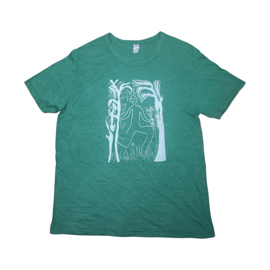Upcycled Preloved Graphic Screenprint T-Shirt (L)
