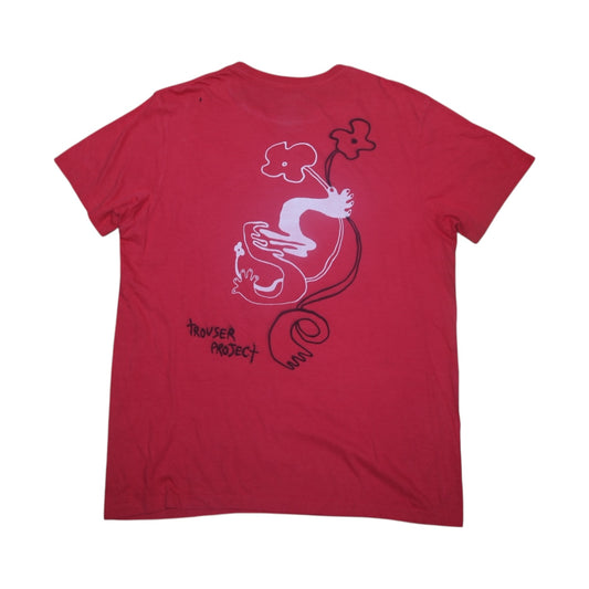 Upcycled Preloved Graphic Screenprint T-Shirt (L)