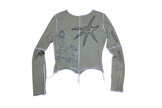 Cut & Sew Long Sleeve Fairy Top (UK8)