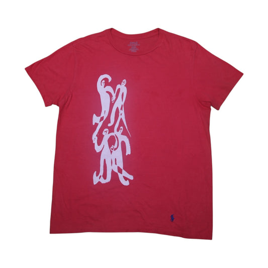 Upcycled Preloved Graphic Screenprint T-Shirt (L)